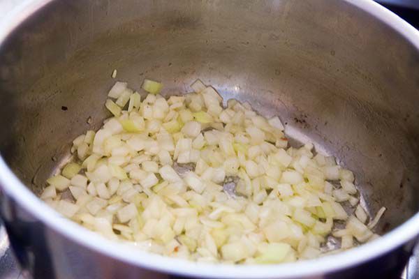 saute rice
