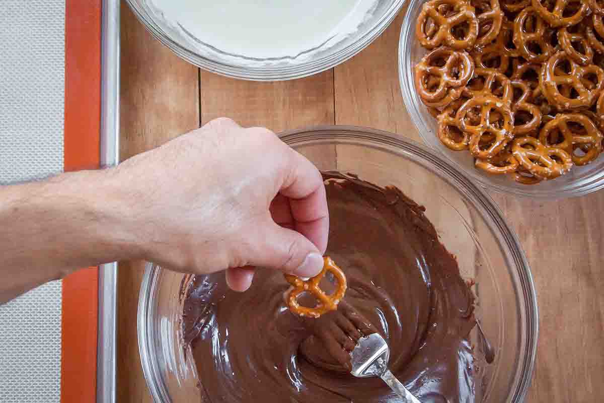 Chocolate Covered Pretzels