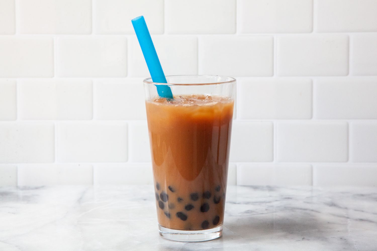 Glass of Boba Tea