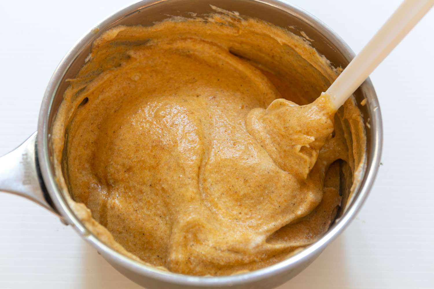 pumpkin chiffon pie mixed and ready