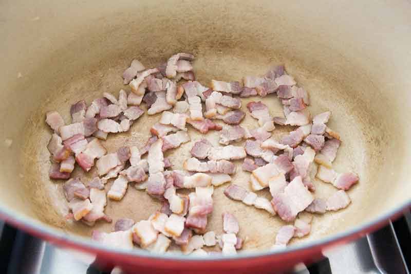 bacon for white bean soup