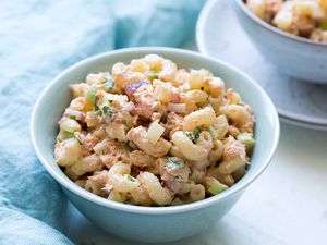 Easy Salmon Macaroni Salad