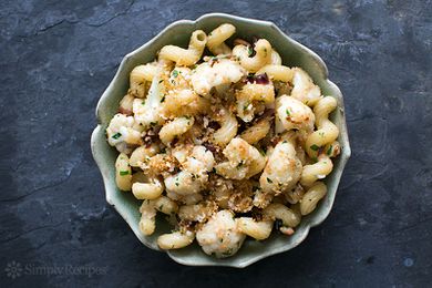 Cauliflower Pasta Bacon