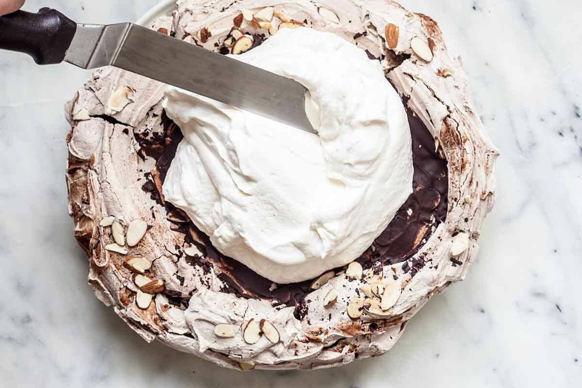 Chocolate Pavlova