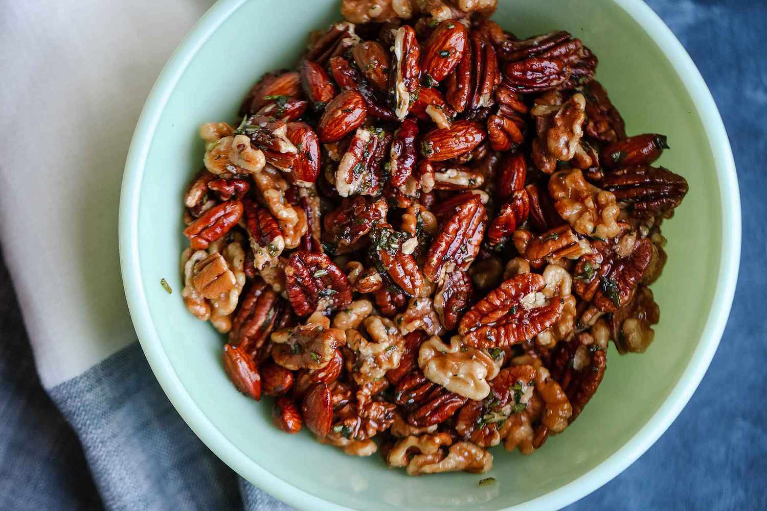 A bowl of mixed nuts