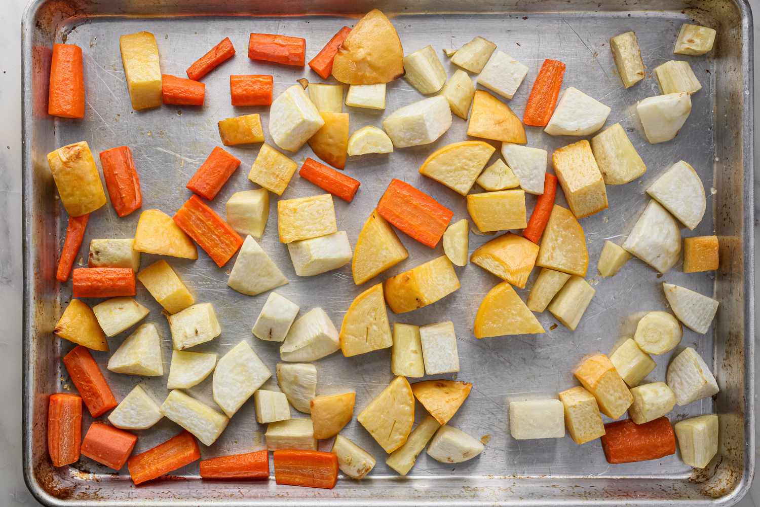 Roasted Root Vegetables for Lamb Shank Stew
