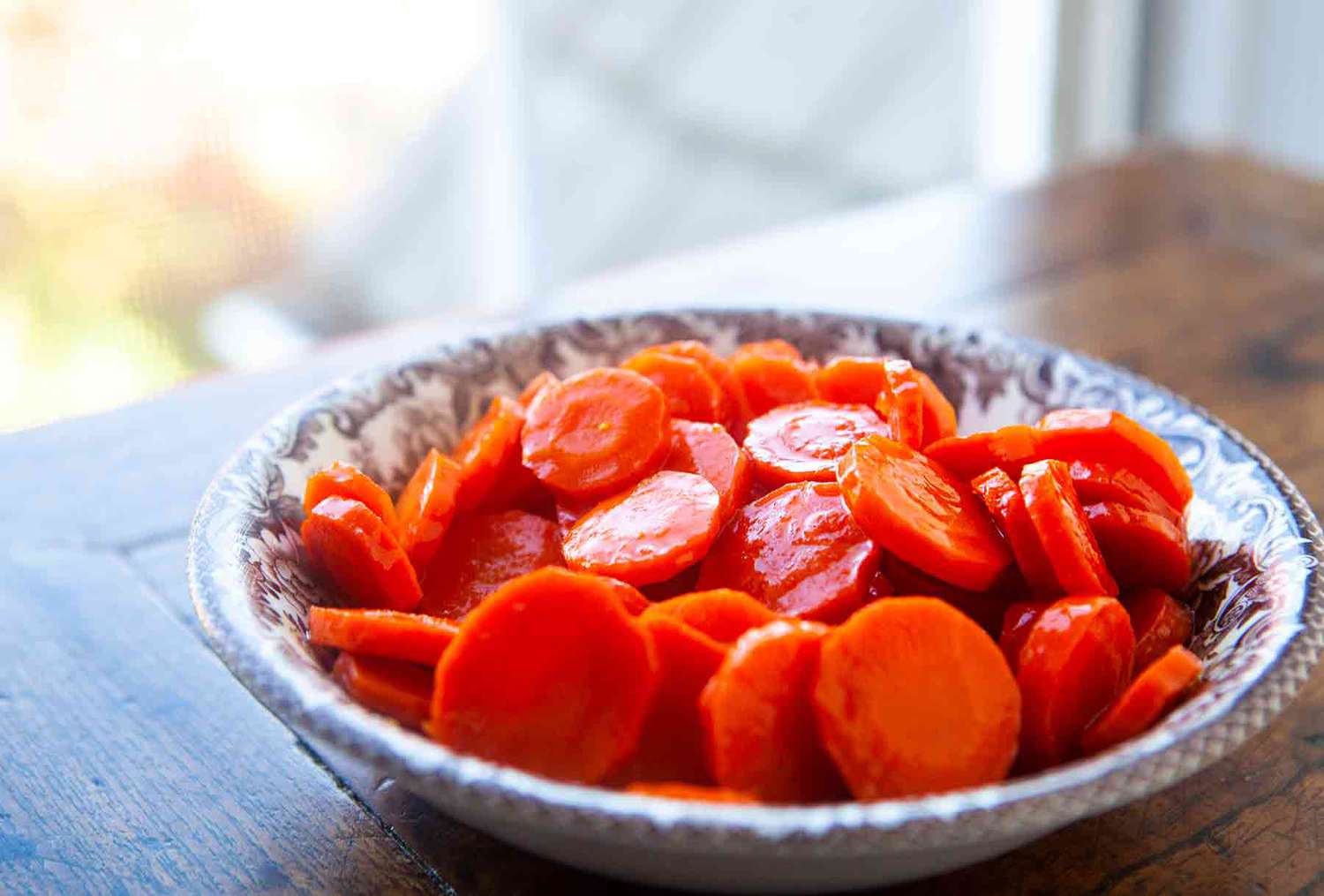 Maple Orange Glazed Carrots