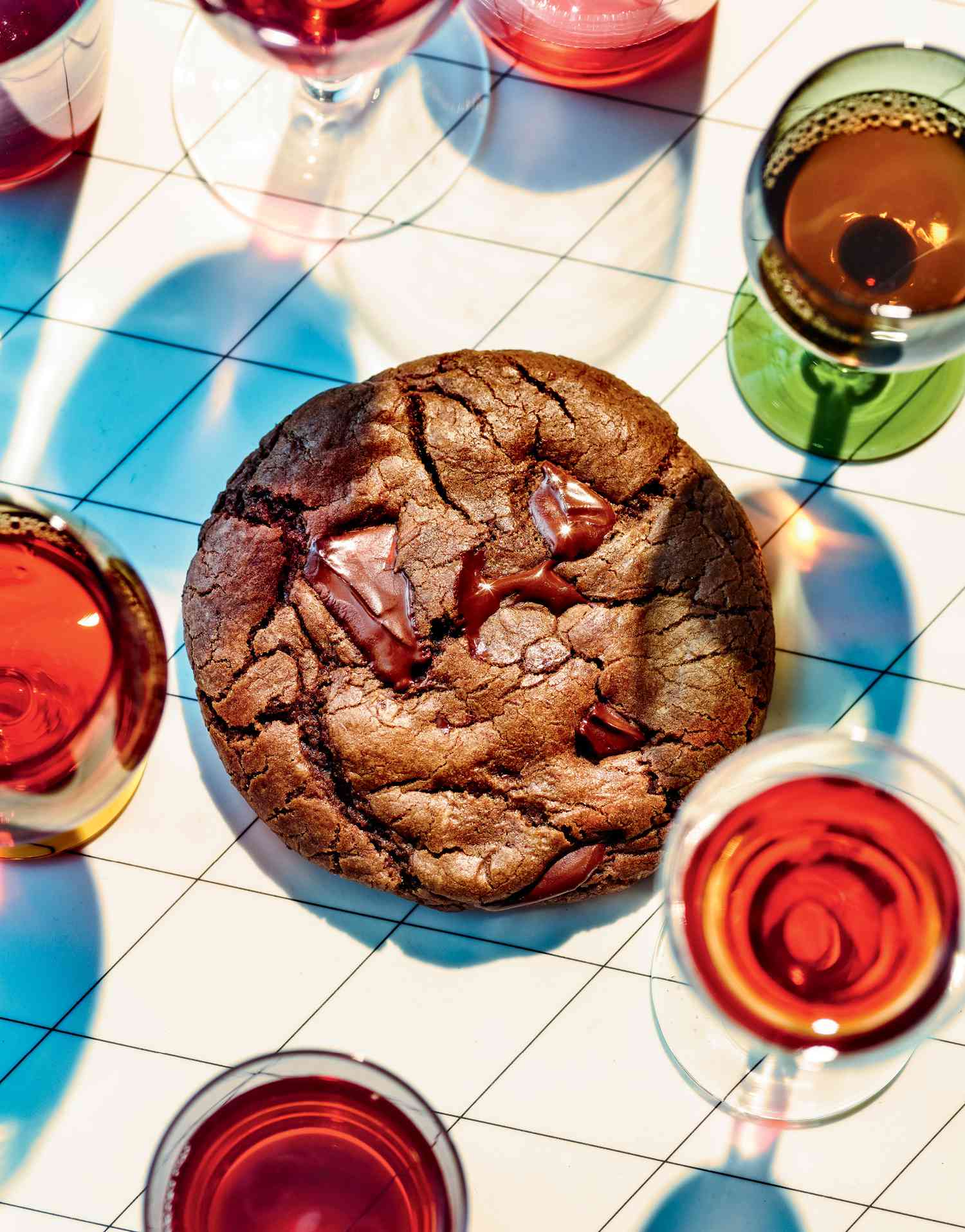 Red Wine Brownie Cookies by Jesse Szewczyk