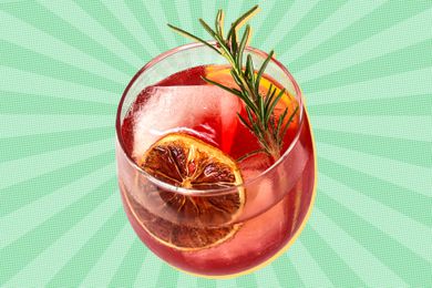 Holiday punch made with Trader Joe's ingredients