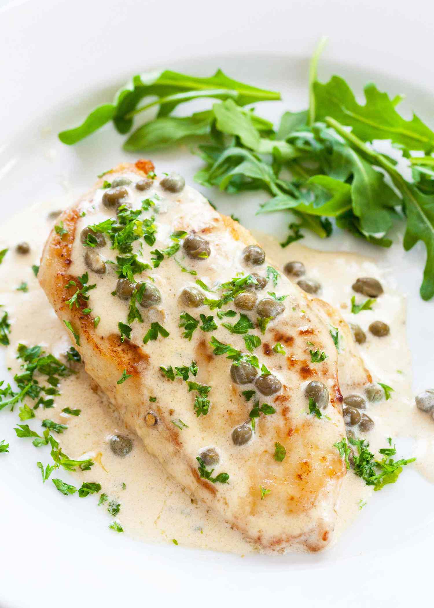 Chicken Breasts with Mustard Cream Sauce