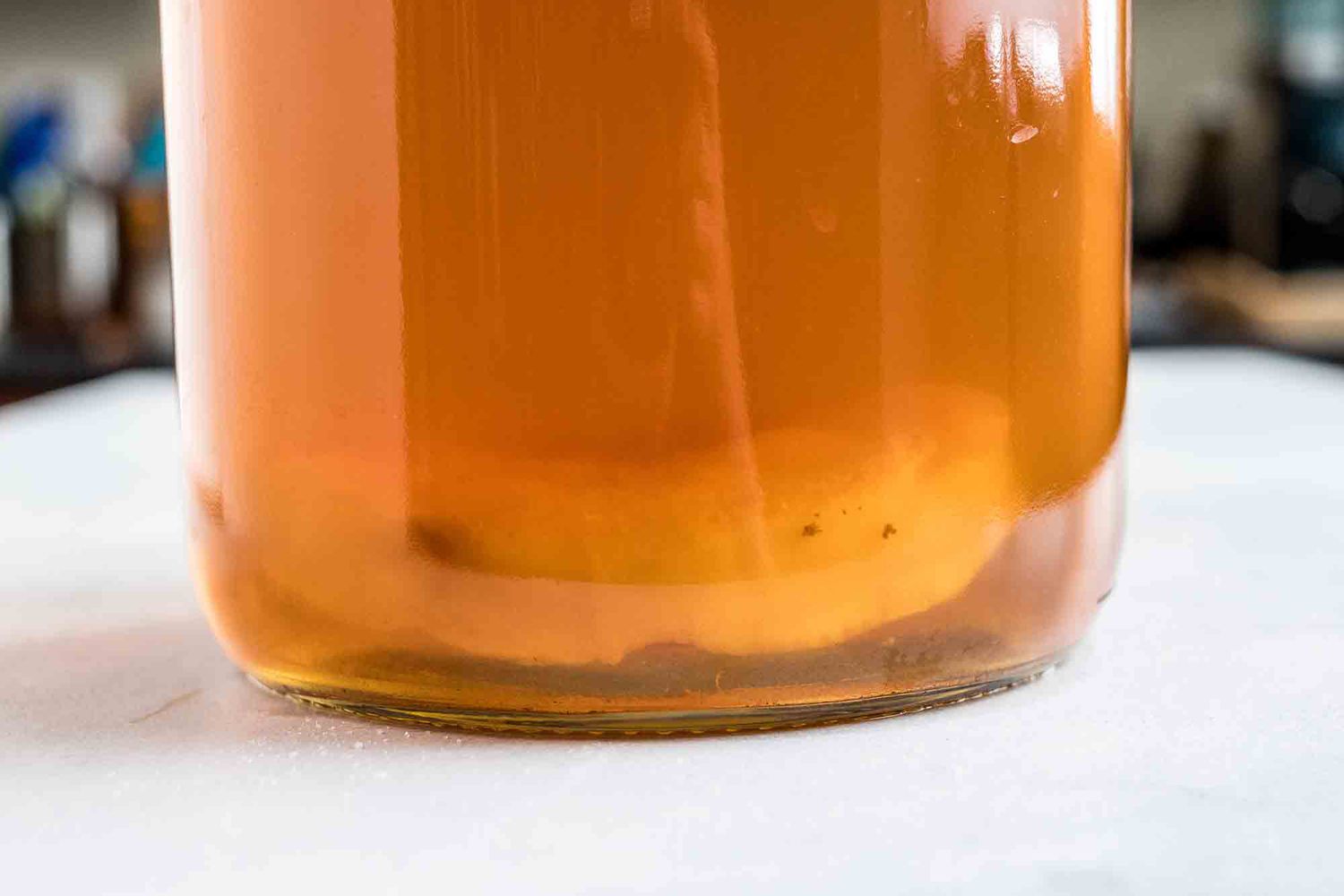 It's fine if the scoby sinks to the bottom of the jar