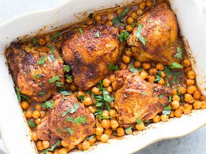 Paprika Chicken with Chickpeas