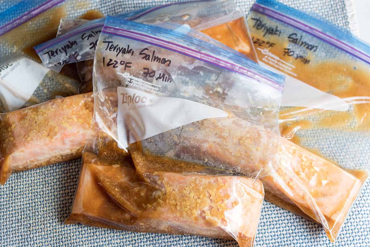 Sous Vide Teriyaki Salmon