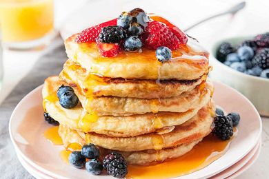 Pancakes Using Homemade Pancake Mix