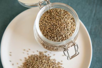 Anise seed in a jar