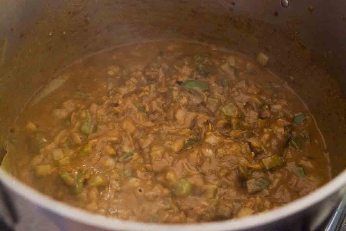 make green gumbo base