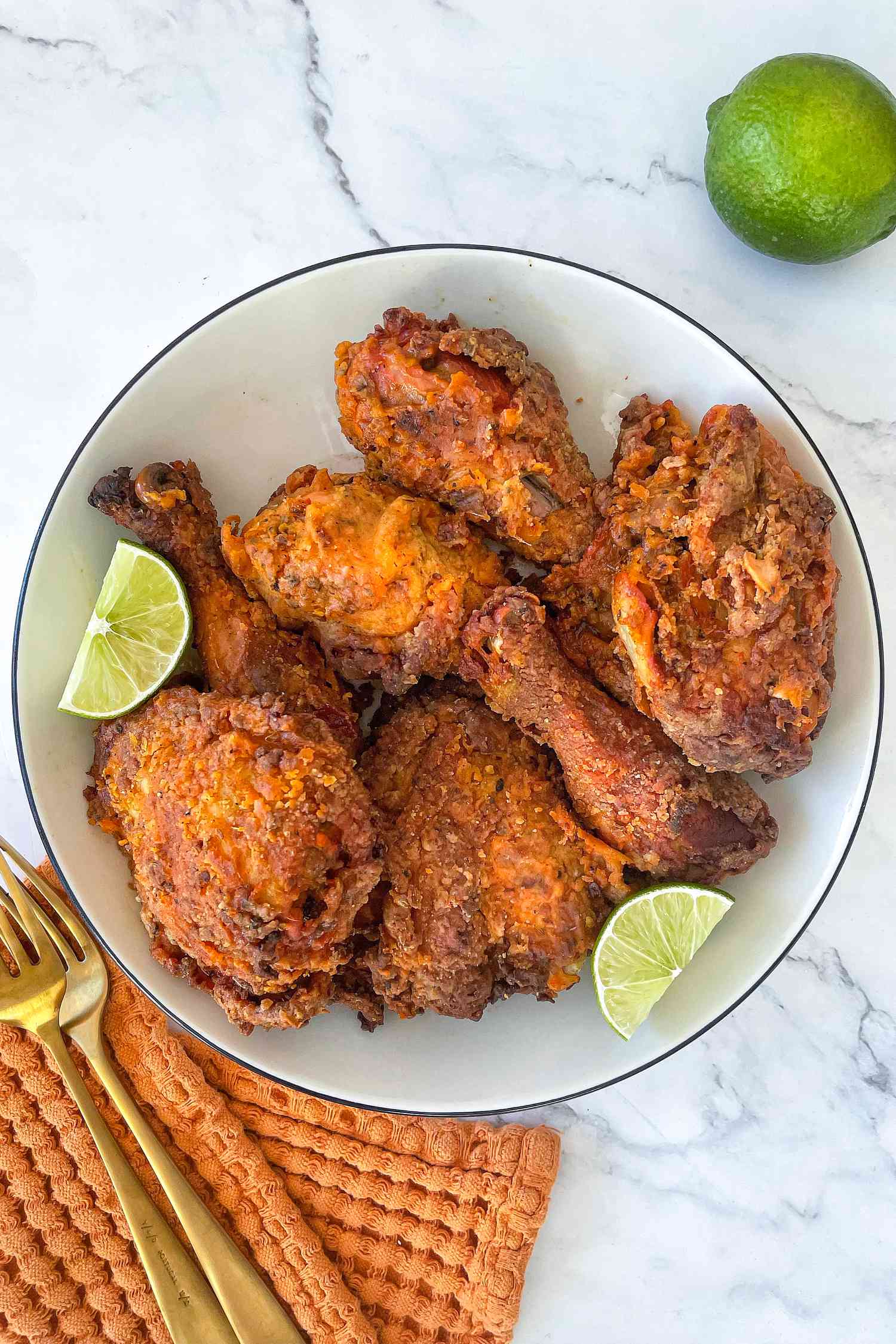 Homemade Pollo Campero-Style Air Fryer Fried Chicken