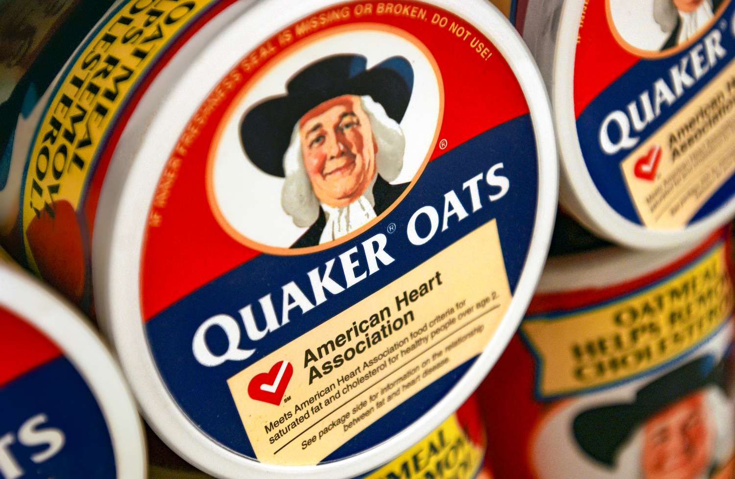 Quaker oats packaging