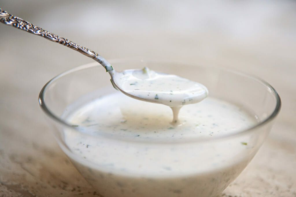 Homemade Buttermilk Ranch Dressing
