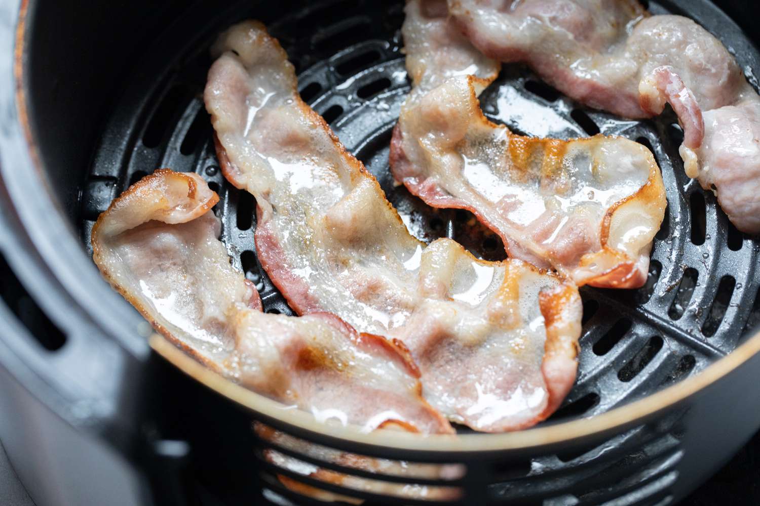 Bacon Flipped in Air Fryer