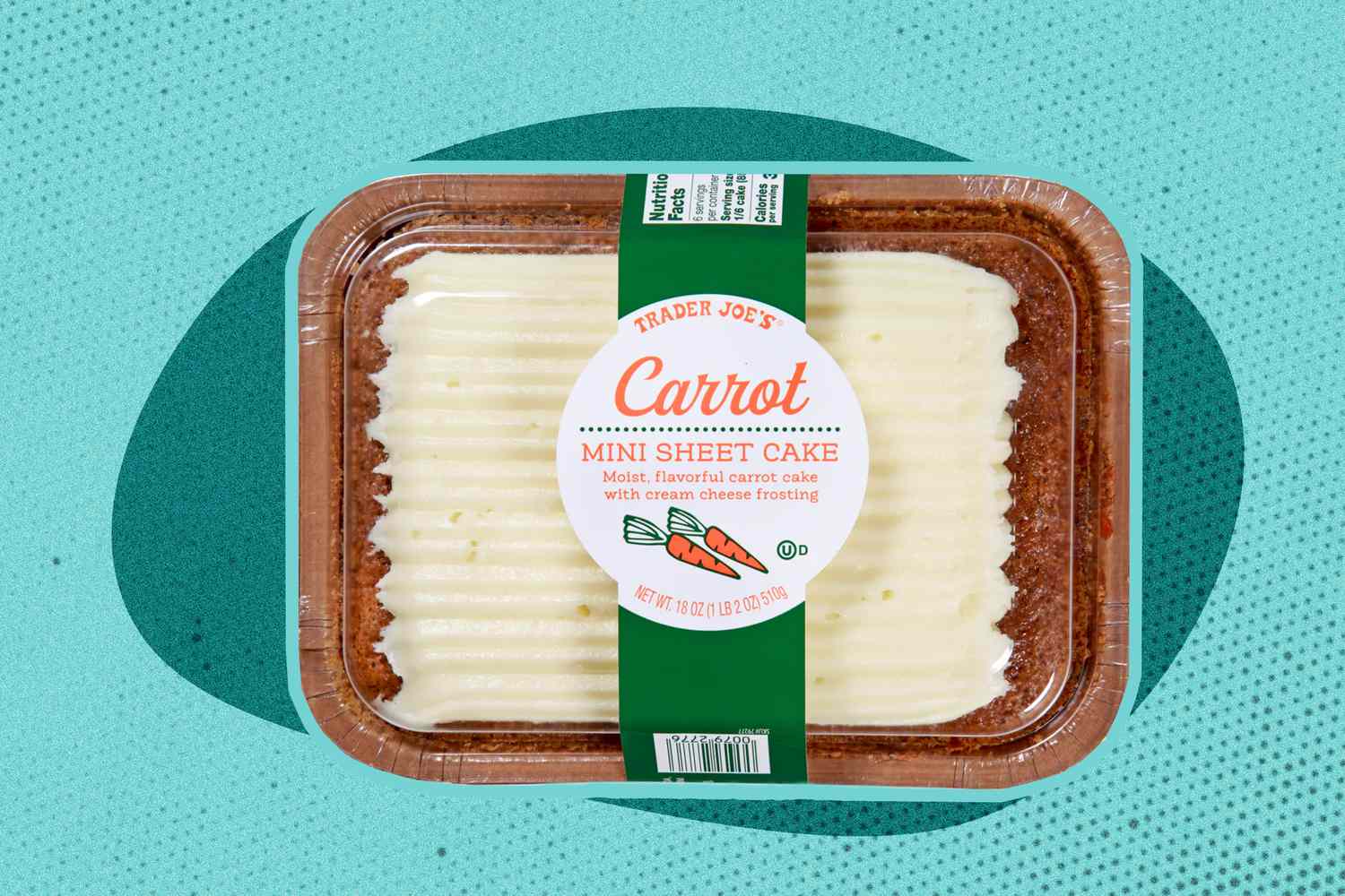 Trader Joe's Carrot Cake Mini Sheet Cake