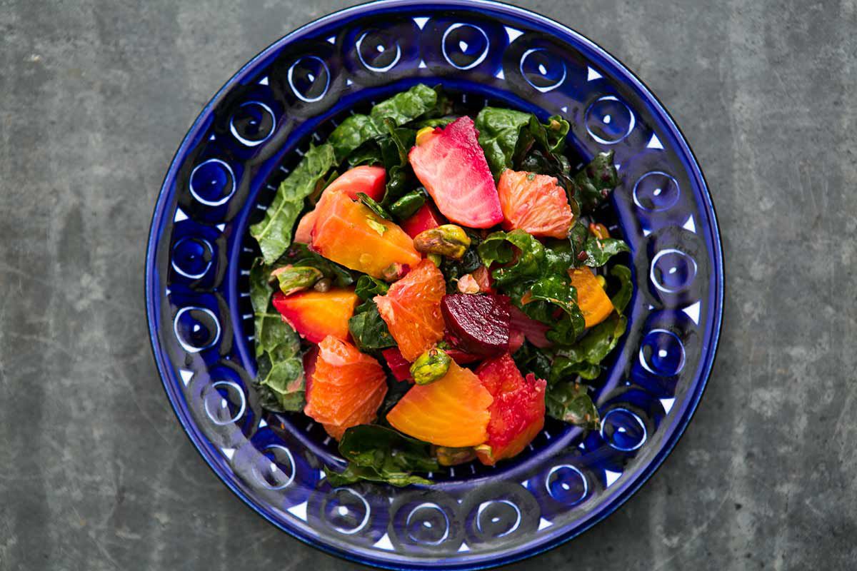 Beet Citrus Kale Salad