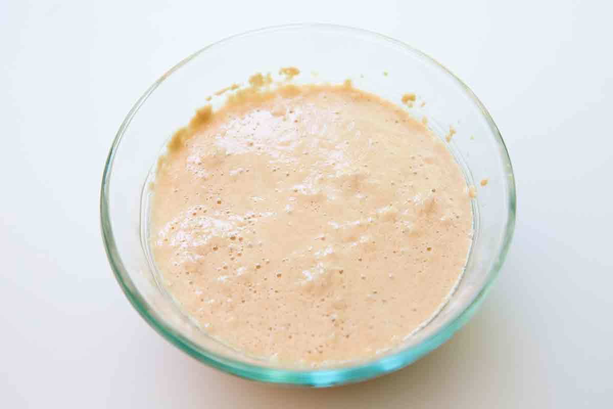 proof the yeast for garlic knots