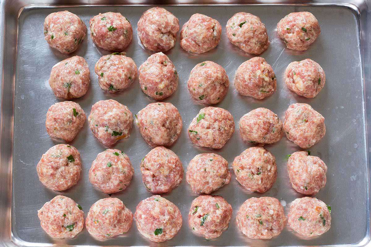 Turkey Meatball Soup