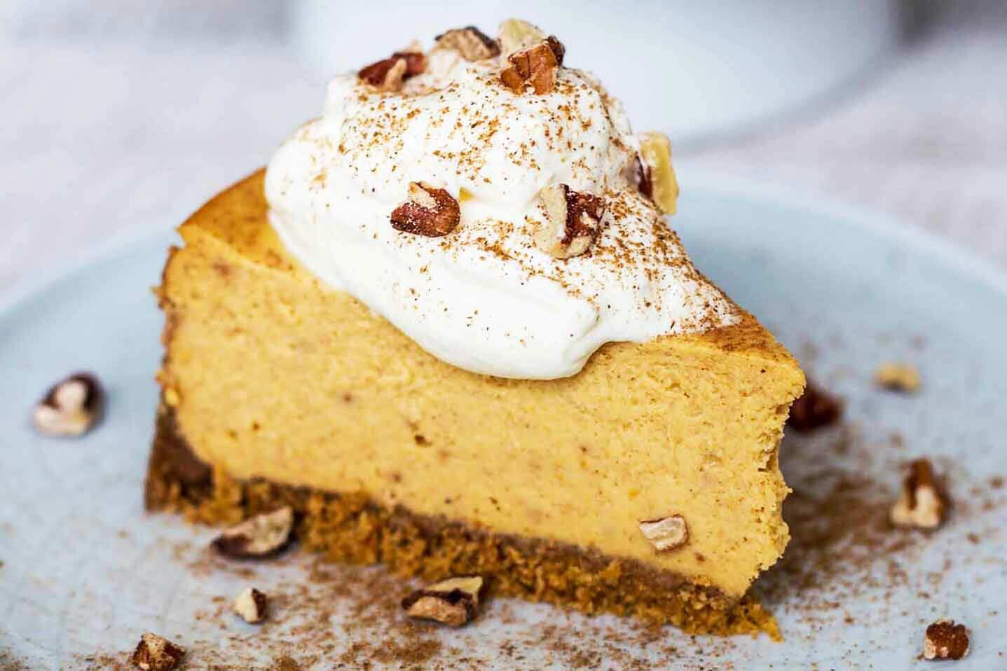 Instant Pot Pumpkin Cheesecake