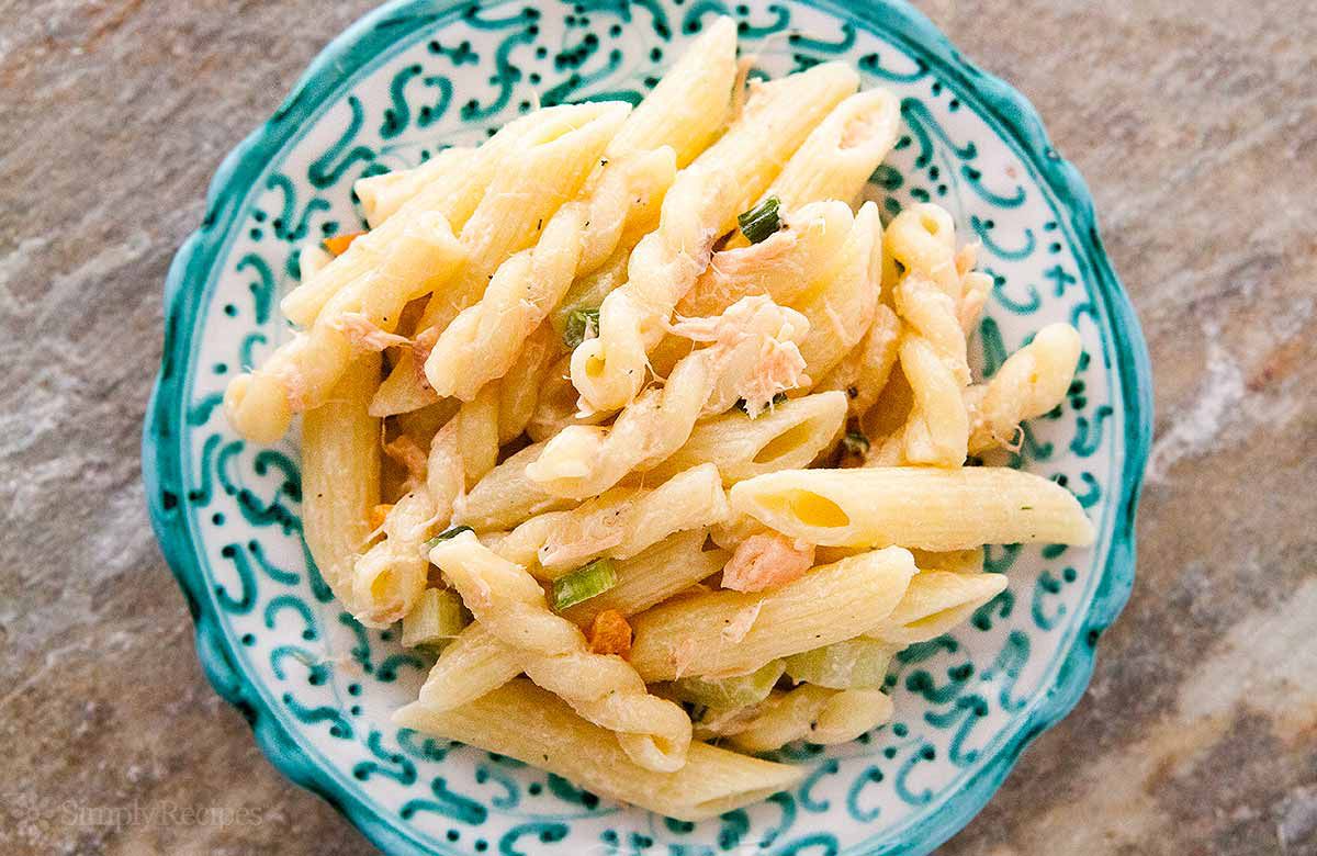Smoked Salmon Pasta Salad