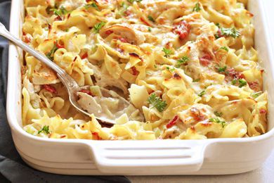 chicken and noodles casserole