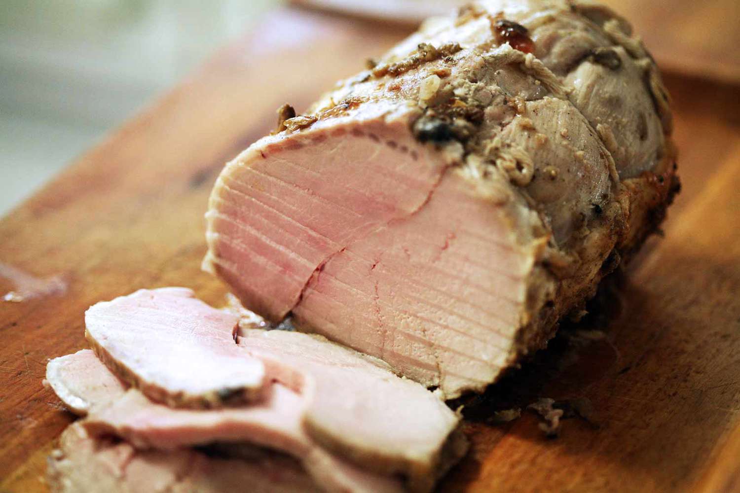 Pork Roast Cardamom Mushrooms