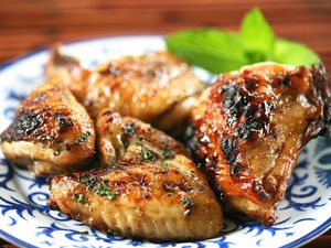 Honey Mint Grilled Chicken