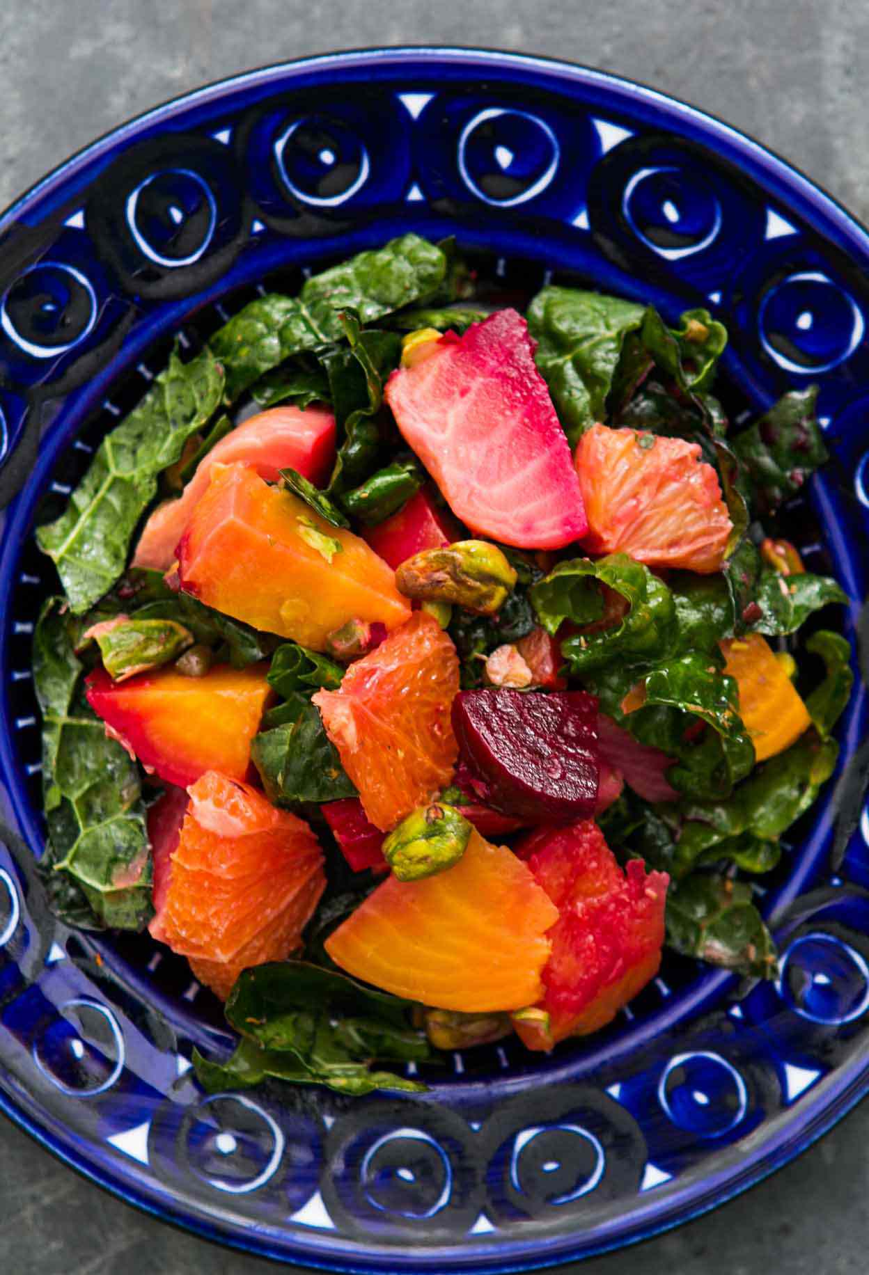 Beet Citrus Kale Salad