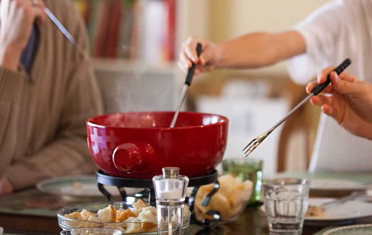 Crab Fondue Party