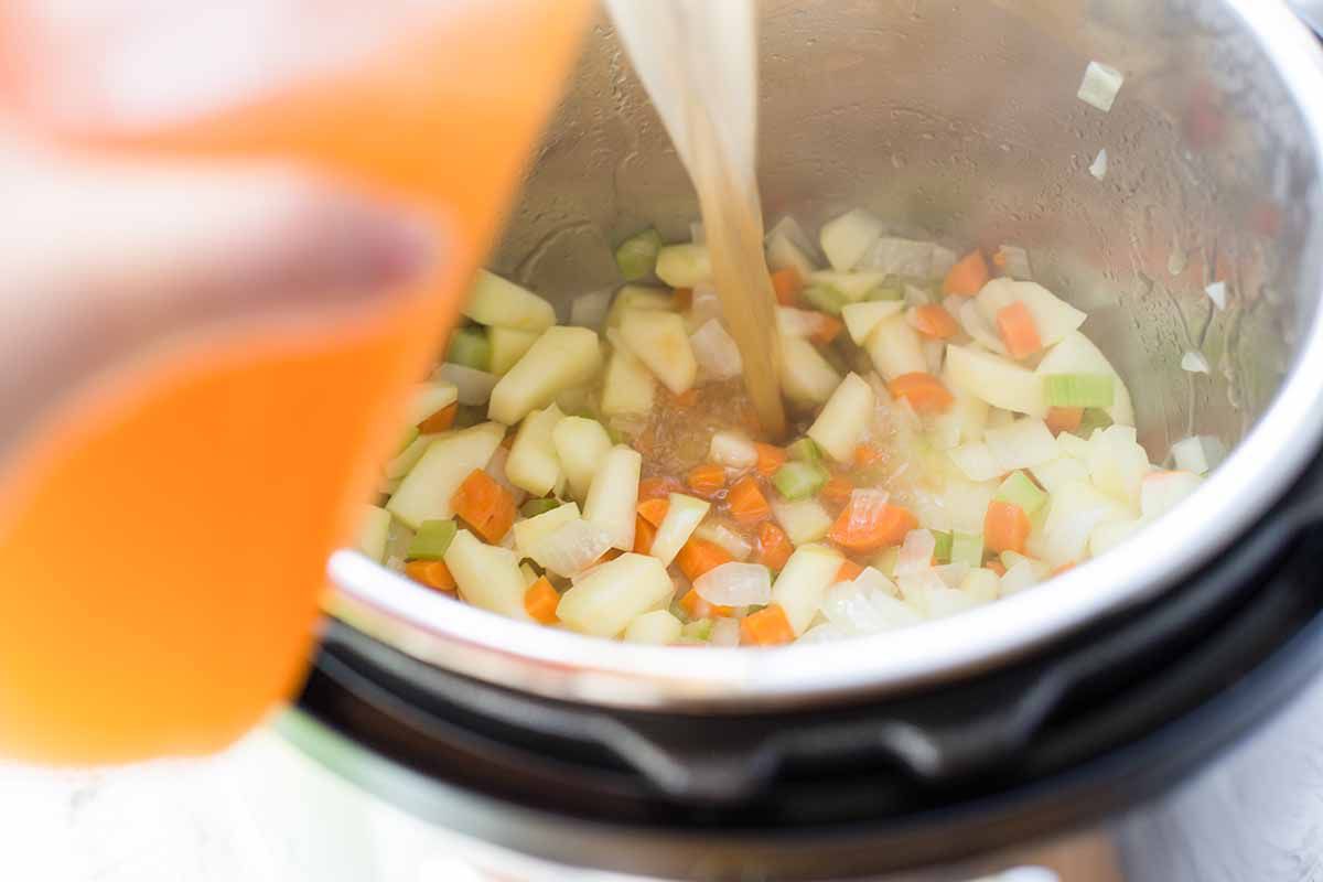 Pressure Cooker Butternut Squash Soup